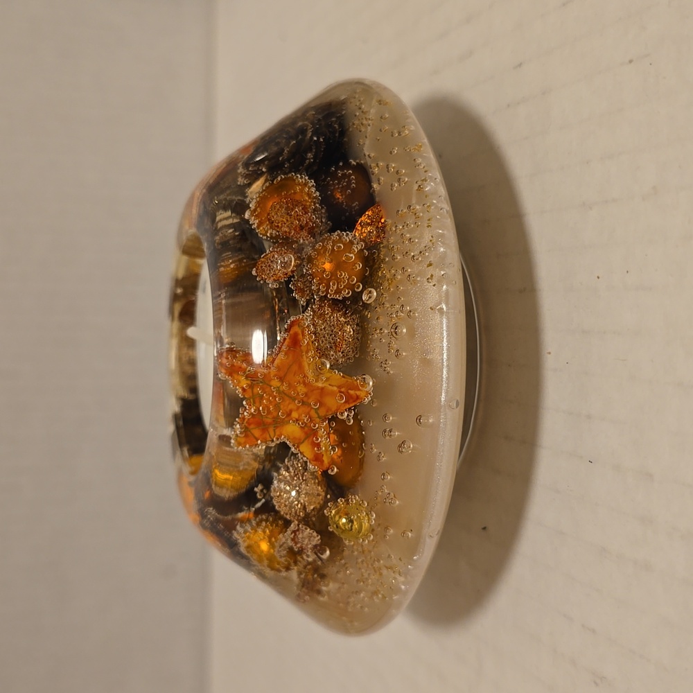 Gilde Dreamlight Lucite Tealight Candle Holder From Germany - Picture 16 of 16